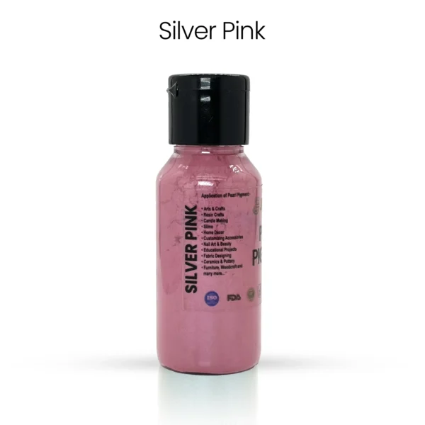 Silver Pink Pearl Pigment