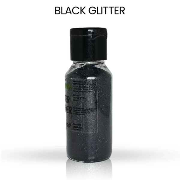 Black Glitter