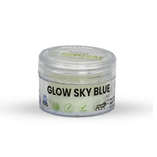 Glow in the Dark Pigment - Sky Blue