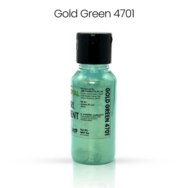 Gold Green Pearl Pigment