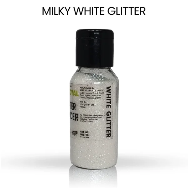 Milky White Glitter