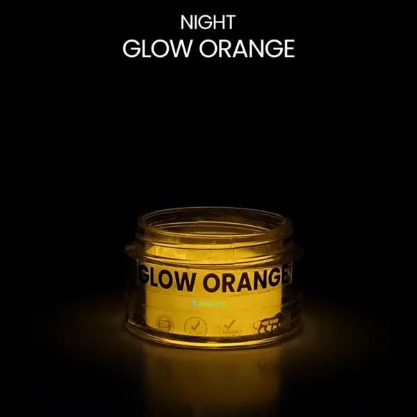 Glow in the Dark Pigment - Orange